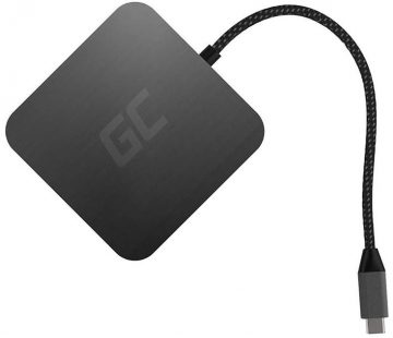 USB 6-in-1 zaļo šūnu USB-C centrmezgls AK61USB 6-in-1 zaļo šūnu USB-C centrmezgls AK61