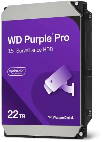 Накопитель WD PURPLE 22 ТБ PRO WD221PURP