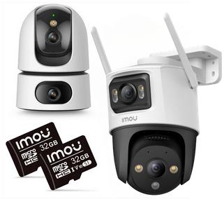 Комплект из 2 IP-камер IMOU Ranger Dual 10MP (5MP + 5MP) и Cruiser Dual 10MP (5MP + 5MP)