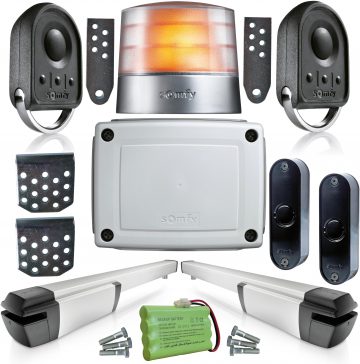 Somfy Ixengo L 24V RTS Comfort Pack (1216555) veramajiem vārtiem