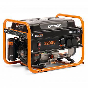 DAEWOO ĢENERATORS GDA 3500E 3.2kW