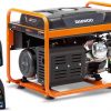 DAEWOO ĢENERATORS GDA 6500E 5,5kW + 2x ĢENERATORU EĻĻĻA SAE 10W-30 DWO 600