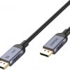 Unitek DisplayPort 2.1 8K@120Hz 1,5m kaabel
