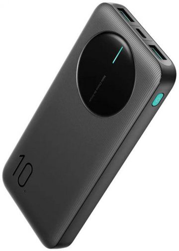 Joyroomi akupank JR-PBF12 10000mAh 12W 2,4A 1x USB-C 2x USB-A melnsJoyroomi akupank JR-PBF12 10000mAh 12W 2,4A 1x USB-C 2x USB-A melns