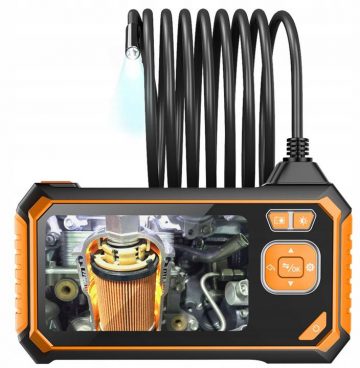 ИНСПЕКЦИОННЫЙ DUO ЭНДОСКОП Две камеры 5M 7LED 2x Full HD LCD 5.5 мм