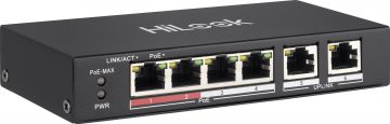 Hilook by Hikvision SW-06-POE 6 portu PoE slēdzis