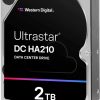 Western Digital Ultrastar DC HA210 2TB cietais disks HUS722T2TALA604