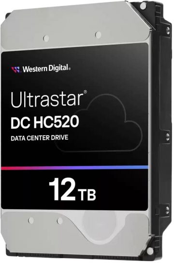 Western Digital Ultrastar DC HC520 12TB cietais disks HUH721212ALE604