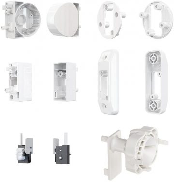 Lae-/seinaklamber välistingimustes kasutatavatele OPAL/AOD-210 tüüpi detektoritele (valge, sealhulgas E-1, E-2B, 4xE-3, E-4, E-5, E-6 kronstein) Kinnitus E-OPAL-EX