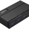 Unitek Y-HB03001 4x USB3.0 koncentrators ar uzlādes funkciju