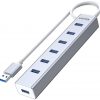 Unitek Y-3090 7x USB 3.0 jaotur koos toiteallikaga