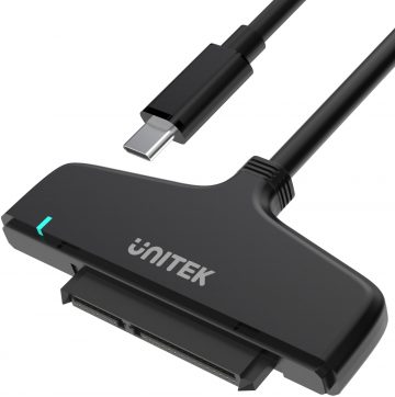 Unitek Y-1096A USB3.1 Type-C ja SATA III 6G kallutatav Unitek Y-1096A USB3.1 Type-C ja SATA III 6G kallutatav