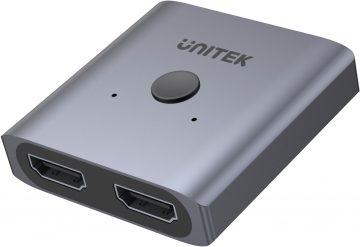 Uniteki kahesuunaline HDMI2.0 4K 2-ühel lüliti Uniteki kahesuunaline HDMI2.0 4K 2-ühel lüliti