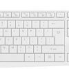 Natec Nautilus Slim vadu tastatūra balta