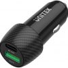 Uniteki autolaadija 38W USB-A USB-C QC3..0