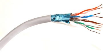 GETFORT CAT.6 F/UTP PVC hall 1 m kaabelGETFORT CAT.6 F/UTP PVC hall 1 m kaabel