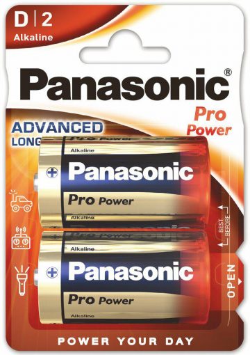 Aku D / LR20 PANASONIC PRO POWER (2 blistrit) Aku D / LR20 PANASONIC PRO POWER (2 blistrit)