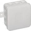Virsmas kaste tukša 12 ieplūdes atveres VIPLAST V5 klik WHITE IP54 75x75x41mm 035-01 035-01
