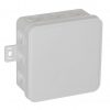 Virsmas kaste tukša 12 ieplūdes atveres VIPLAST V6 klik WHITE IP54 85x85x41mm 036-01 036-01