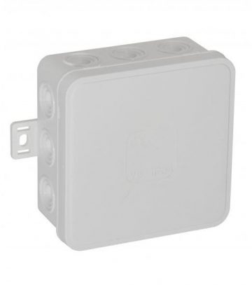 Virsmas kaste tukša 12 ieplūdes atveres VIPLAST V6 klik WHITE IP54 85x85x41mm 036-01 036-01Virsmas kaste tukša 12 ieplūdes atveres VIPLAST V6 klik WHITE IP54 85x85x41mm 036-01 036-01