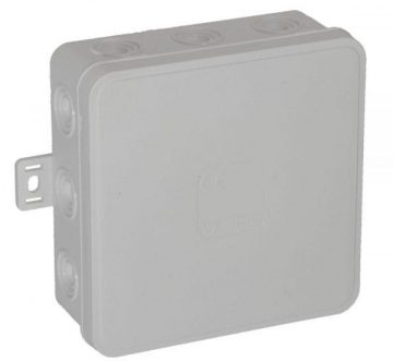 Virsmas kaste tukša 12 ieplūdes atveres VIPLAST V7 klik WHITE IP54 100x100x41mm 037-01