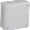 Virsmas kaste tukša 12 ieplūdes atveres VIPLAST VP-41 WHITE IP55 98x98x42mm 041-01
