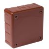 Коробка наружная пустая 12 входов VIPLAST VP-41 бронзовая IP55 98x98x42мм 041-02
