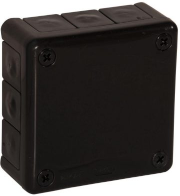 Коробка наружная пустая VIPLAST VP-41 BLACK IP55 98x98x42 мм 041-05Коробка наружная пустая VIPLAST VP-41 BLACK IP55 98x98x42 мм 041-05