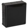 Коробка монтажная пустая 12 входов VIPLAST VP-51 ЧЕРНАЯ IP55 118x118x46 мм 051-05