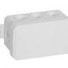 Virsmas kaste tukša 8 ieplūdes atveres VIPLAST V8 klik WHITE IP54 80x45x41mm 038-01 038-01