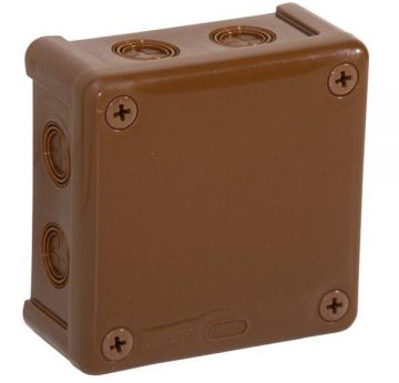 Pinnakast tühi 8 sisendit VIPLAST VP-42 BRONZE IP55 98x98x42mm 042-02 Pinnakast tühi 8 sisendit VIPLAST VP-42 BRONZE IP55 98x98x42mm 042-02