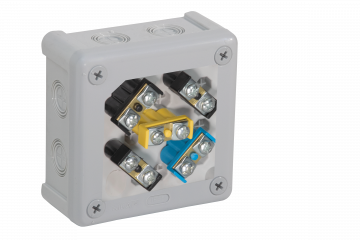 Коробка наружная VIPLAST VP-41 серая IP55 98x98x42 мм 041-53 Коробка наружная VIPLAST VP-41 серая IP55 98x98x42 мм 041-53