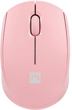 NATEC STORK BEZVADU PELE 1600DPI ROZĀ OPTISKĀ USBNATEC STORK BEZVADU PELE 1600DPI ROZĀ OPTISKĀ USB