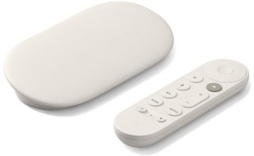 „Google TV Streamer“ 4K porcelianinis medijos grotuvas
