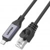 Unitek Ethernet USB C RJ-45 LAN kabelis, tinklo kabelis, 5 m