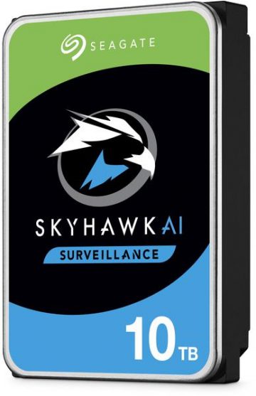 Seagate SkyHawk AI ST10000VE001 10TB cietais disksSeagate SkyHawk AI ST10000VE001 10TB cietais disks