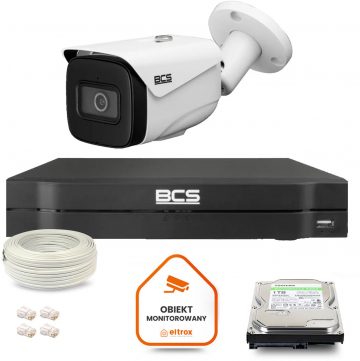 BCS Line IP Video Surveillance Kit 1x camera BCS-L-TIP25FSR5-Ai1 DVR with 1TB hard disk BCS Line IP Video Surveillance Kit 1x camera BCS-L-TIP25FSR5-Ai1 DVR with 1TB hard disk