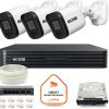 BCS pamata IP novērošanas komplekts 3x BCS-B-TIP15FR3(2.0) kamera DVR ar 1TB cieto disku BCS pamata IP novērošanas komplekts 3x BCS-B-TIP15FR3(2.0) kamera DVR ar 1TB cieto disku