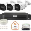 Комплект видеонаблюдения BCS Line IP из 3 камер BCS-L-TIP25FSR5-Ai1, регистратор с жестким диском на 1 ТБ Комплект видеонаблюдения BCS Line IP из 3 камер BCS-L-TIP25FSR5-Ai1, регистратор с жестким диском на 1 ТБ
