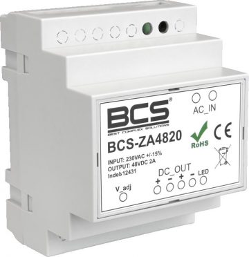 Barošanas avots BCS-ZA4820Barošanas avots BCS-ZA4820