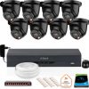 Комплект из 8 IP-камер Dahua 5 Мп IPC-HDW2549TM-S-IL-0280B-BLACK + ДИСК 1 ТБ