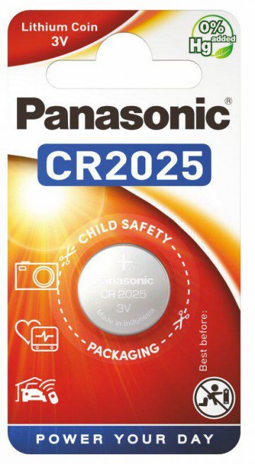 Baterija CR2025 PANASONIC (1 gab.)