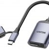Uniteki mälukaardilugeja SD4.0 /Micro SD4.0, 2in1