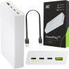 Внешний аккумулятор Green Cell PowerPlay20S 20000 мАч PD 22,5 Вт QC 3.0 3x USB-C Balts