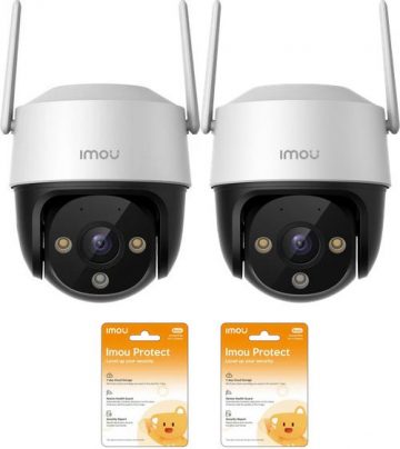 Imou Cruiser 2C 5MP IP-kaamera komplekt koos Imou Protecti pilvedega Imou Cruiser 2C 5MP IP-kaamera komplekt koos Imou Protecti pilvedega