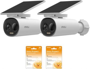 Imou Cell 3C AIO 3MP 2K IP kameru komplekts ar Imou Protect mākoņiemImou Cell 3C AIO 3MP 2K IP kameru komplekts ar Imou Protect mākoņiem