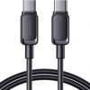 USB-C / USB-C Joyroom kiirlaadimiskaabel S-CC100A141B 120cm 60W 5A must
