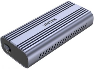 Unitek S1225A M.2 PCIe NVMe/SATA 10 Gb/s disku korpussUnitek S1225A M.2 PCIe NVMe/SATA 10 Gb/s disku korpuss