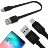 USB-A / USB-C kabelis Green Cell Matte 25cm ULTRA CHARGE QUICK CHARGE 3.0 KABGC03