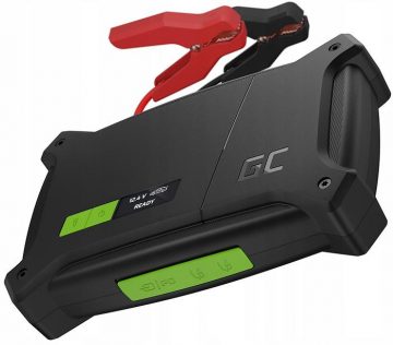 POWERBANK CAR STARTER Green Cell PowerBoost Auto Jump Starter 16000mAh 2000APOWERBANK CAR STARTER Green Cell PowerBoost Auto Jump Starter 16000mAh 2000A